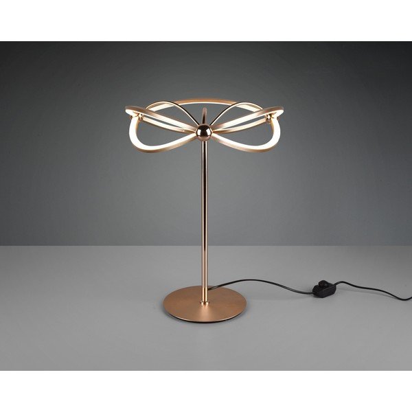 Misiņa krāsas LED galda lampa ar regulējamu spilgtumu (augstums 50 cm) Charivari – Trio-image-1