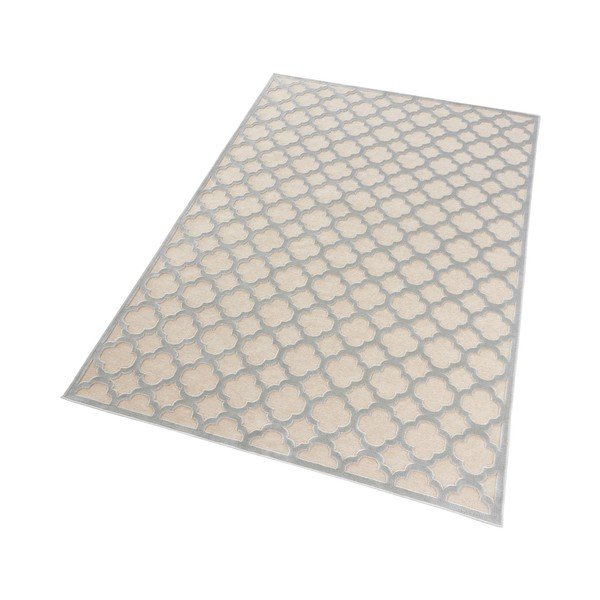 Krēmkrāsas viskozes paklājs Mint Rugs Bryon, 80 x 125 cm-image-3