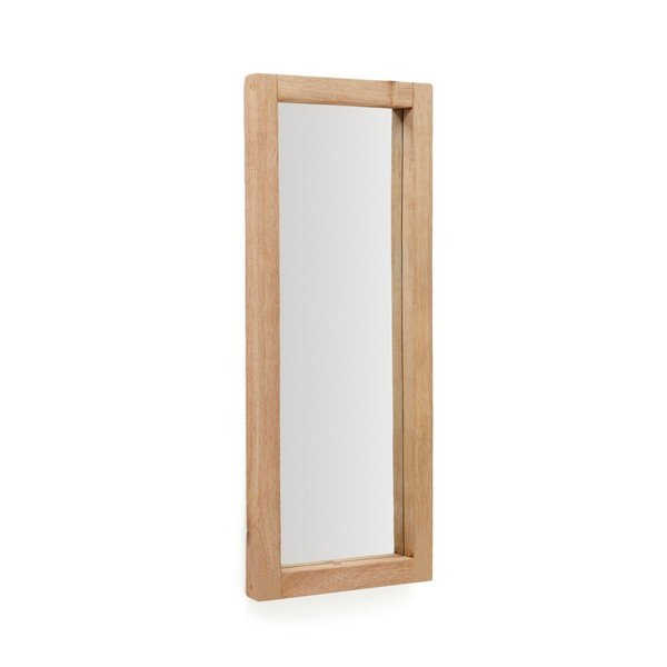 Sienas spogulis ar masīvkoka rāmi 50x120 cm Maden – Kave Home