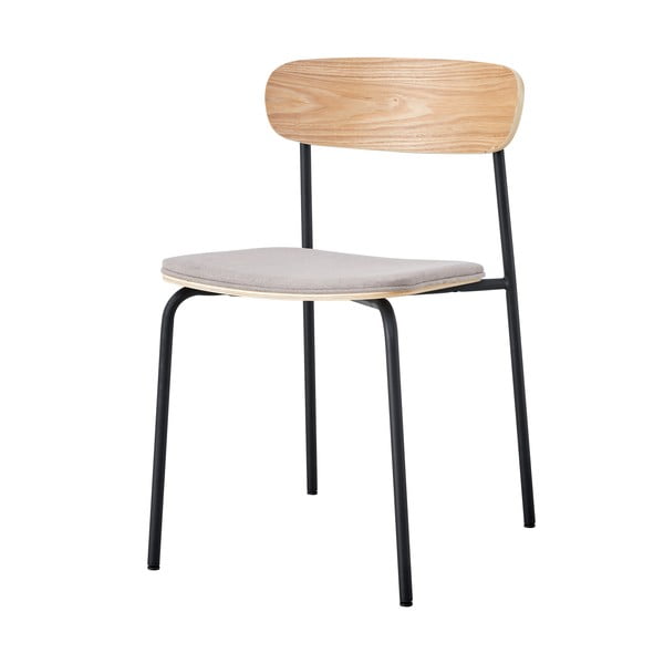 Melni/pelēkbrūni pusdienu krēsli (2 gab.) Adriana – Marckeric-image-3