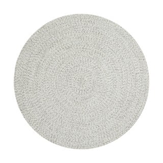 Balts/bēšs apaļš āra paklājs ø 150 cm – NORTHRUGS