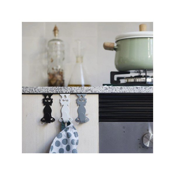 Metāla piekarināmi āķi (3 gab.) Curious Cats – Balvi-image-2