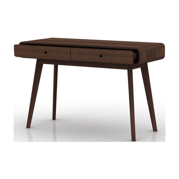 Darba galds ar riekstkoka imitāciju 50x120 cm Cassie – Støraa-image-2