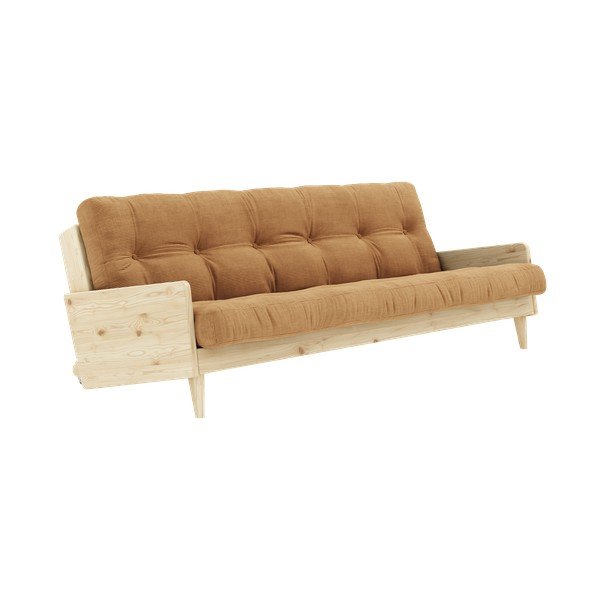 Sinepju dzeltens dīvāns 200 cm Indie – Karup Design-image-3