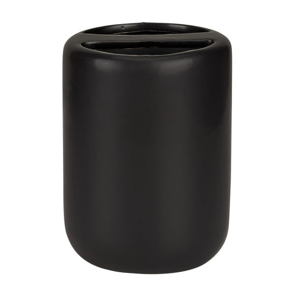 Matēti melns keramikas trauks zobu birstei Olinda – Allstar