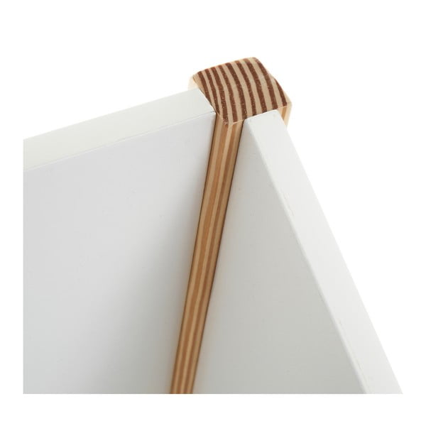 Balts bērnu grāmatu plaukts 63x42 cm – Casa Selección-image-2