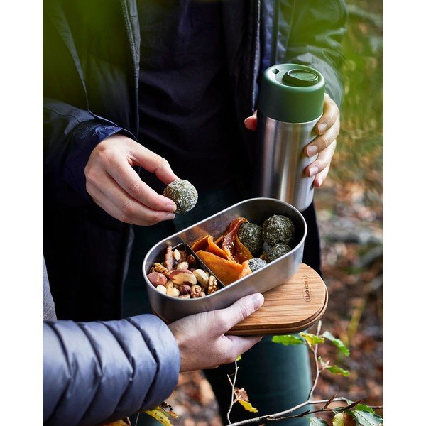 Pusdienu kārba 2x kastes ar nodalījumiem Bento – Black + Blum-image-1