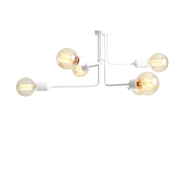 Balta griestu lampa ar 6 spuldzēm CustomForm Vanwerk