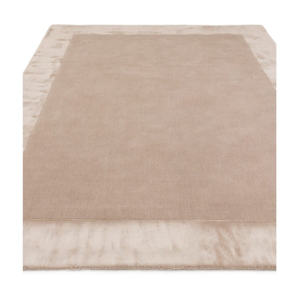 Bēšs ar rokām darināts paklājs no vilnas maisījuma 200x290 cm Ascot – Asiatic Carpets-image-4