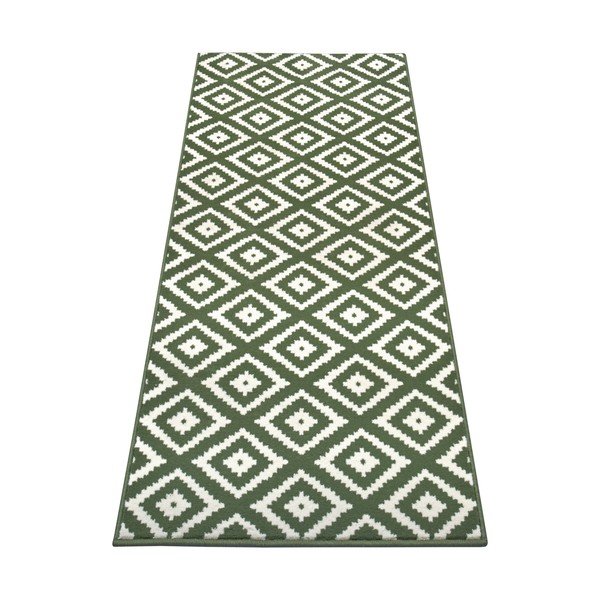 Zaļš paklājs 200x80 cm Diamond – Hanse Home-image-2