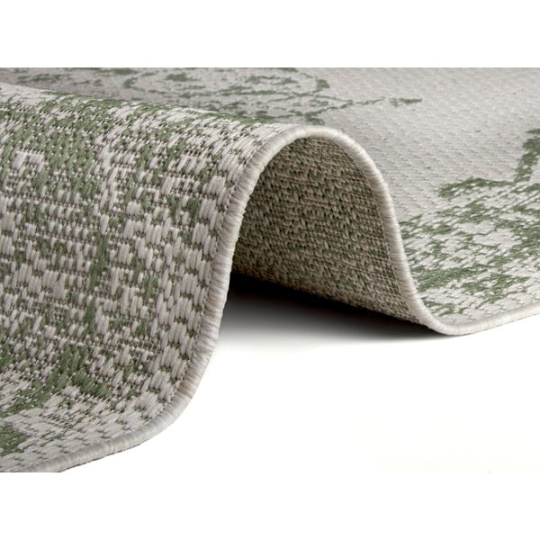 Zaļi bēšs āra paklājs Ragami Oslo, 80 x 150 cm-image-1