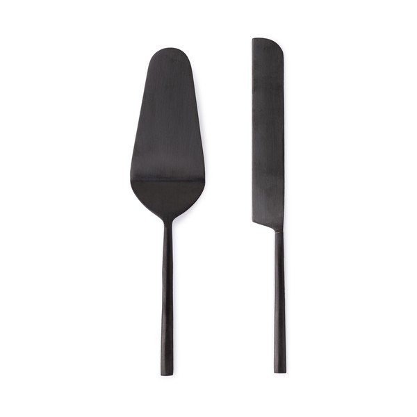 Nerūsējošā tērauda tortes pasniegšanas komplekts (2 gab.) Hestia – Bizzotto