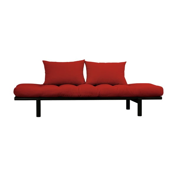 Dīvāns Karup Pace Black/Red