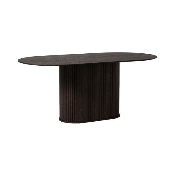 Ēdamgalds ar ozolkoka imitāciju 95x180 cm Nola – Unique Furniture