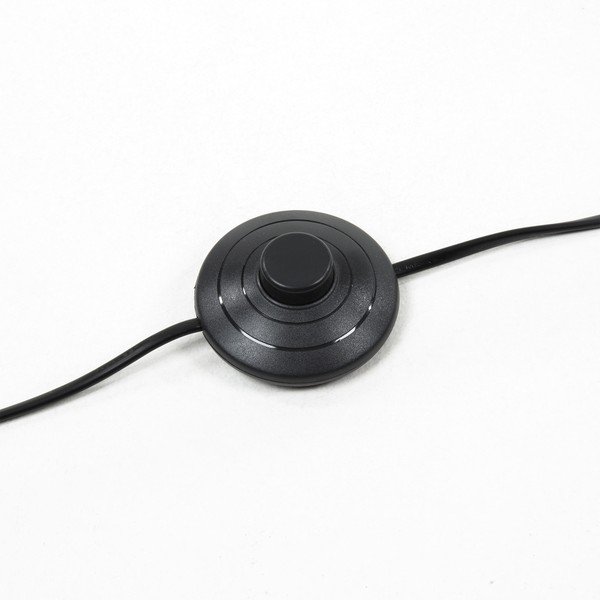 Balta stāvlampa ar auduma abažūru (augstums 189 cm) May – Kave Home-image-4