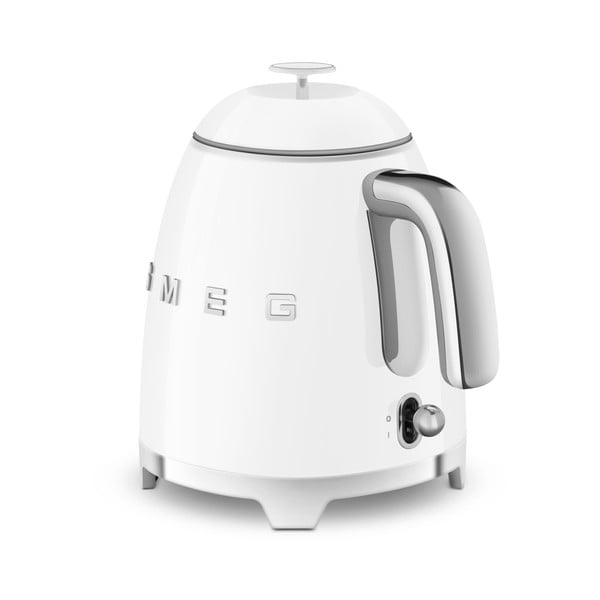 Balta nerūsējošā tērauda elektriskā tējkanna 800 ml Retro Style – SMEG-image-2