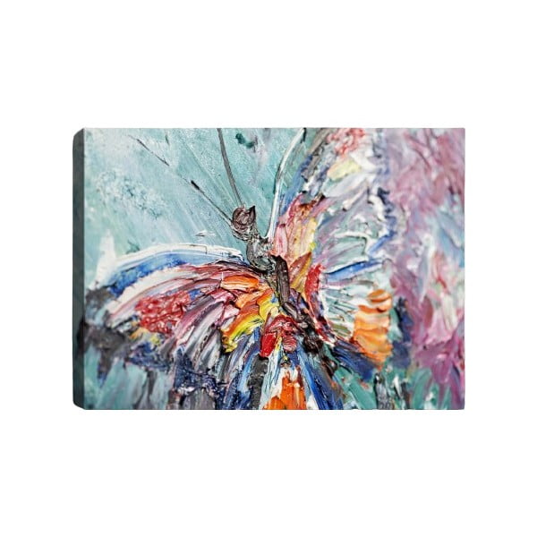 Attēls Tablo Center One Butterfly, 70 x 50 cm