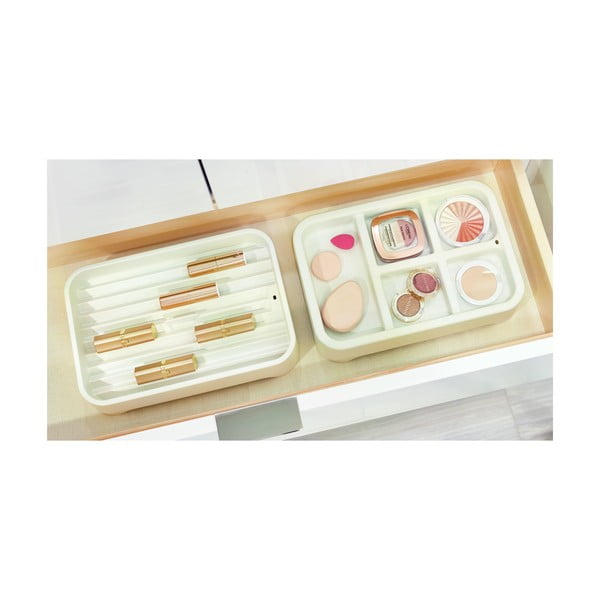 Balts rotaslietu organizators iDesign Eco Bin 28,19 x 19,23 cm-image-3