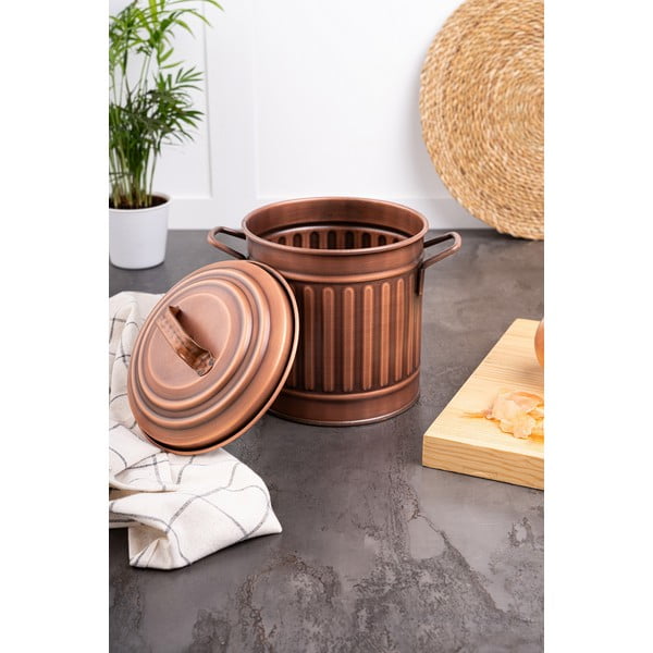 Tērauda atkritumu tvertne 4 L – Hermia-image-2