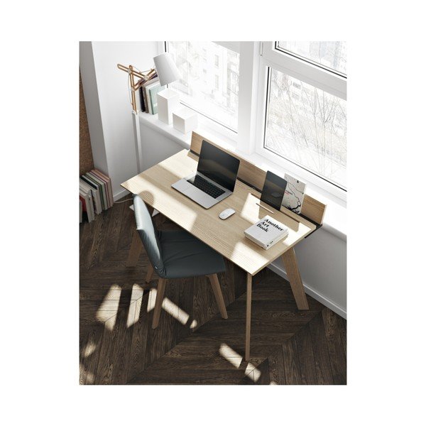 Rakstāmgalds ar ozolkoka dekoru TemaHome Loft-image-3