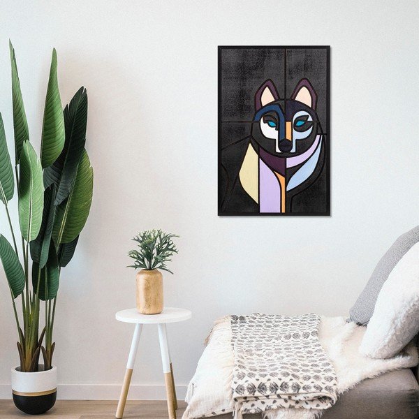 Glezna 39x59 cm Wolf – Wallity-image-2
