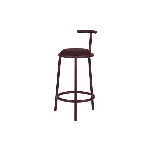 Bordo metāla bāra krēsls (sēdekļa augstums 68 cm) Hogo – noo.ma
