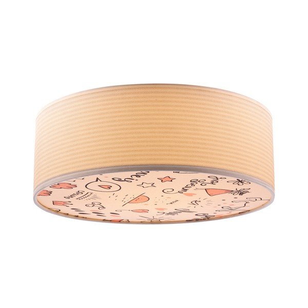 Bērnu griestu lampa ar auduma abažūru ø 38 cm Kiddy – Candellux Lighting-image-3