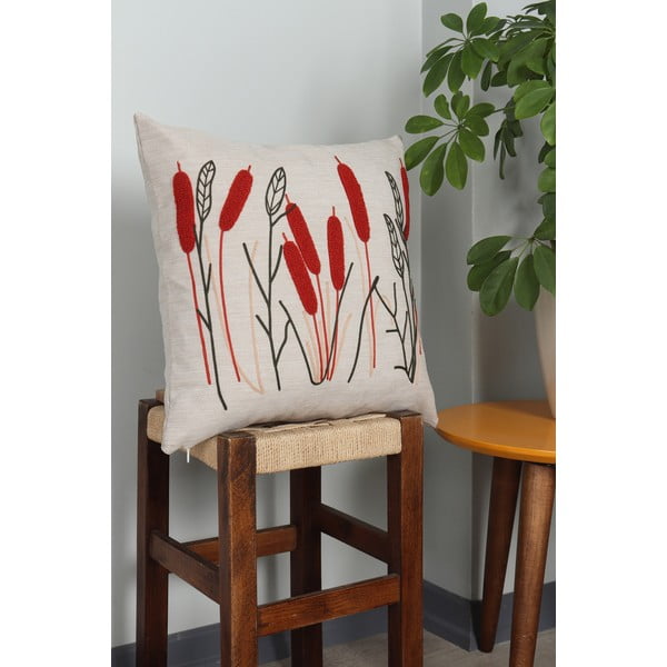 Lina dekoratīvais spilvens 43x43 cm Straw – Mioli Decor-image-2