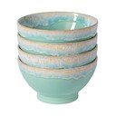 Tirkīzzilas māla bļodas (4 gab.) ø 15 cm Latte – Costa Nova