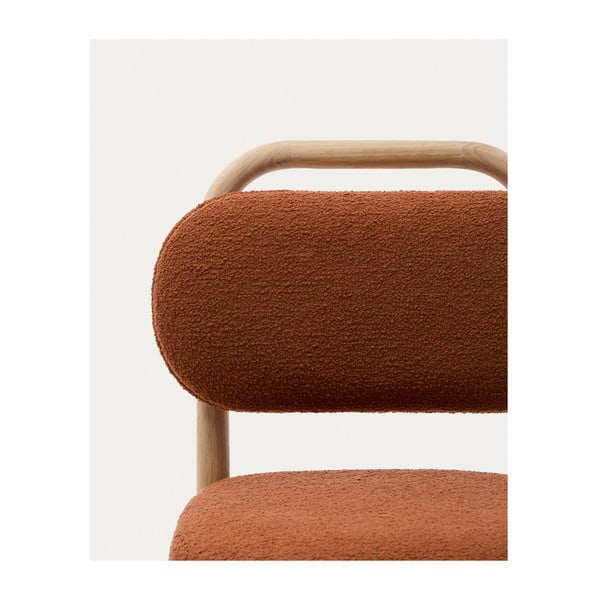 Terakotas oranžs bērnu krēsls Helda – Kave Home-image-3