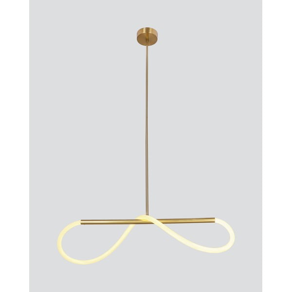 Zelta krāsas LED piekaramā lampa Supreme – Candellux Lighting-image-4