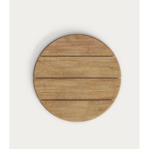 Apaļš dārza kafijas galdiņš ar akācijas koka galda virsmu ø 55 cm Saura – Kave Home-image-4