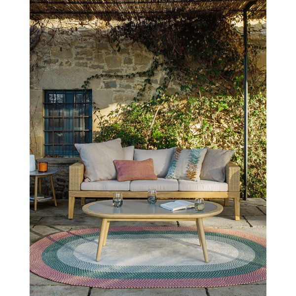 Dārza galds no eikalipta koka ar betona virsmu Kave Home Glynis Nina-image-4