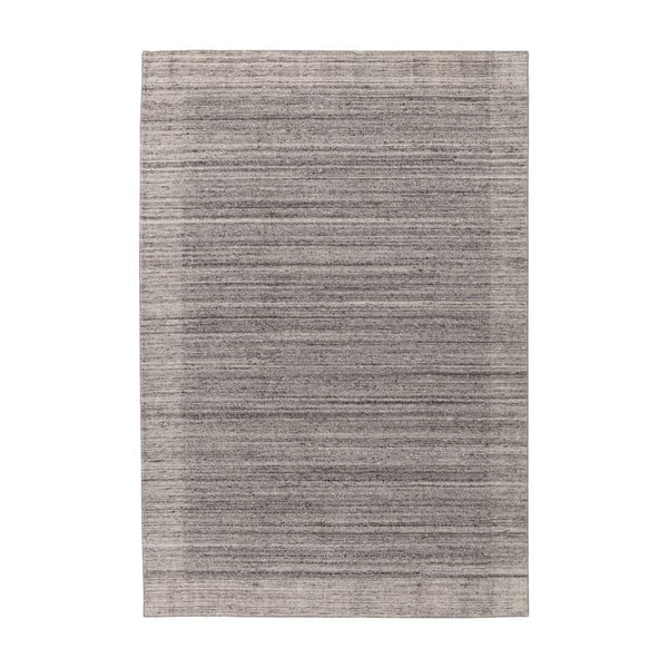 Pelēks ar rokām darināts vilnas paklājs 160x230 cm Larson – Asiatic Carpets