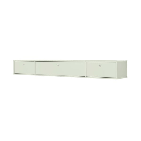 Piparmētru zaļš TV galdiņš 176x22x32,5 cm Mistral – Hammel Furniture-image-1