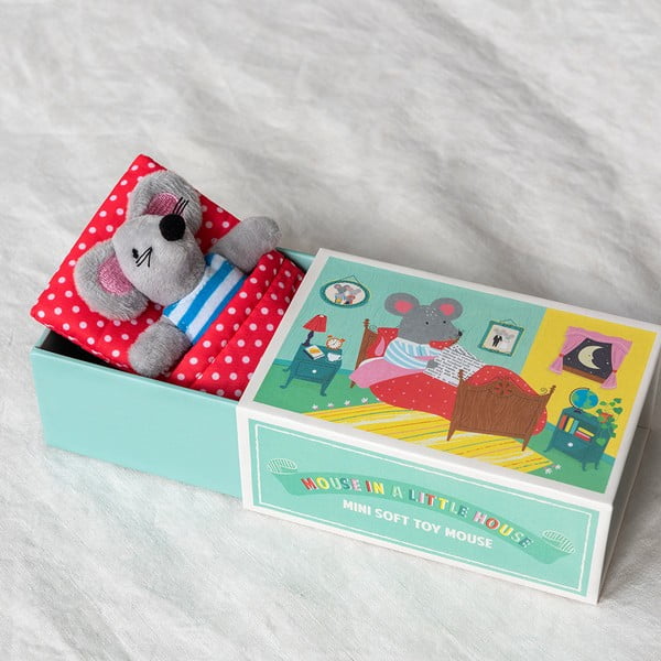 Plīša rotaļlieta Mini Mouse in a Little Box – Rex London-image-1