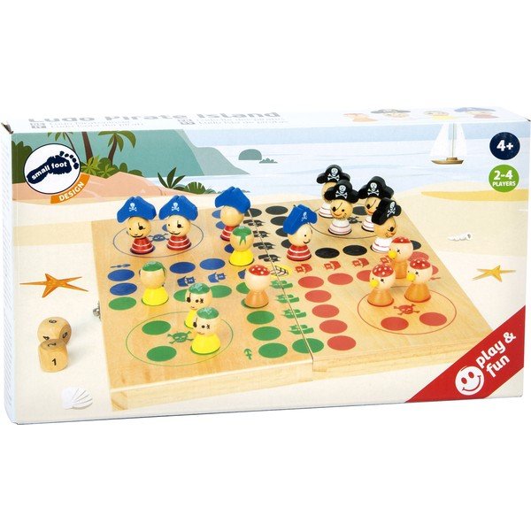 Koka galda spēle Legler Ludo Pirate Island-image-3