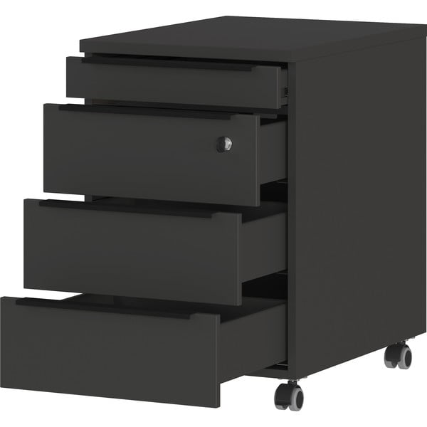 Antracīta pelēks skapītis ar slēdzeni 42x63 cm Mailand – Germania-image-3