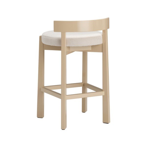 Bēšs polsterēts bāra krēsls (sēdekļa augstums 66 cm) Hugg – Ellos Home-image-4