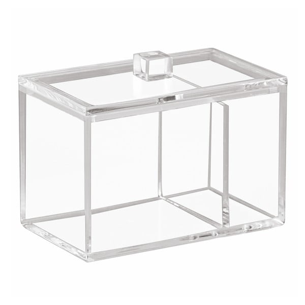 Caurspīdīgs vates kociņu organizators iDesign Luci Divided-image-2
