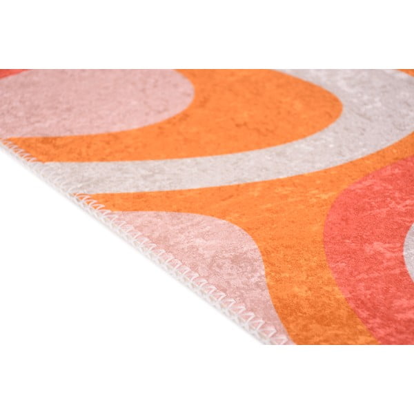 Oranžs mazgājams paklājs 160x230 cm Colors of Joy – Vitaus-image-2