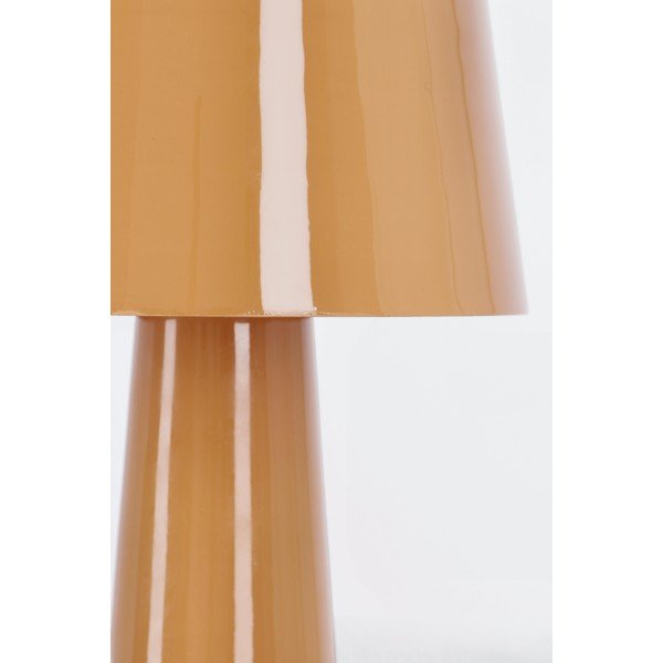Oranža metāla LED galda lampa ar metāla abažūru (augstums 51 cm) Turner – Bizzotto-image-3
