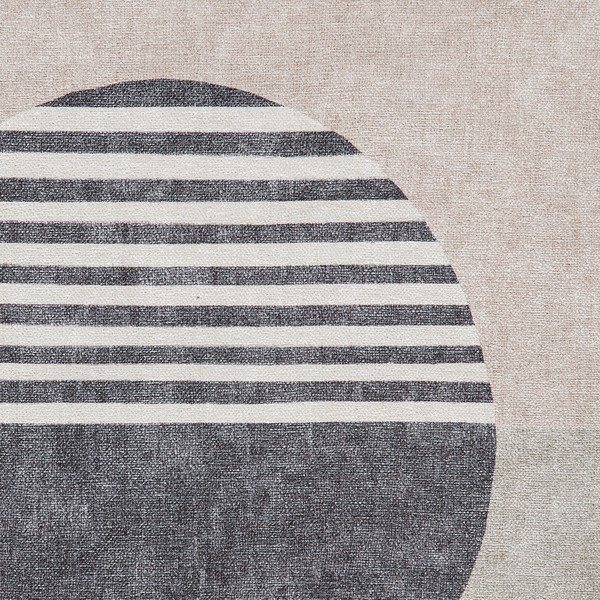 Pelēks mazgājams celiņa paklājs no kokvilnas maisījuma 60x170 cm Whisper – Think Rugs-image-4