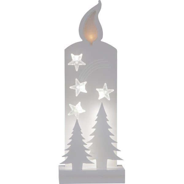 Balts Ziemassvētku gaismas dekors Grandy – Star Trading-image-1