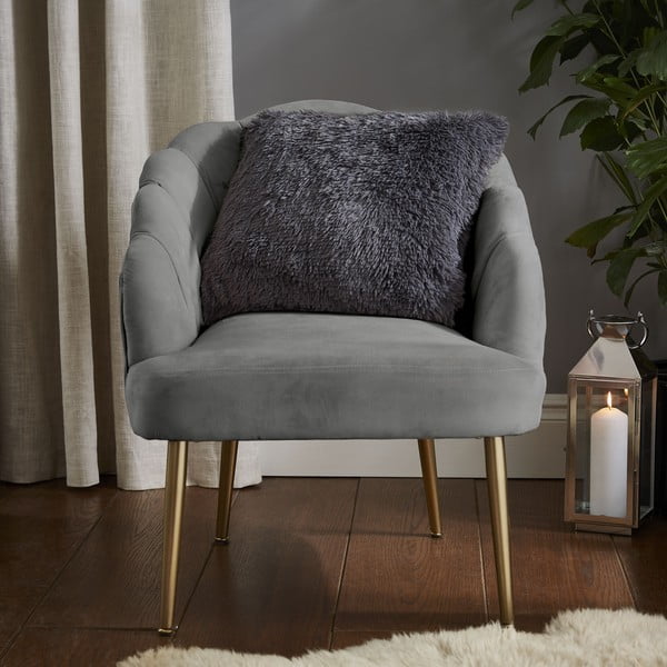 Mikroplīša dekoratīvais spilvens 45x45 cm Cuddly – Catherine Lansfield-image-1