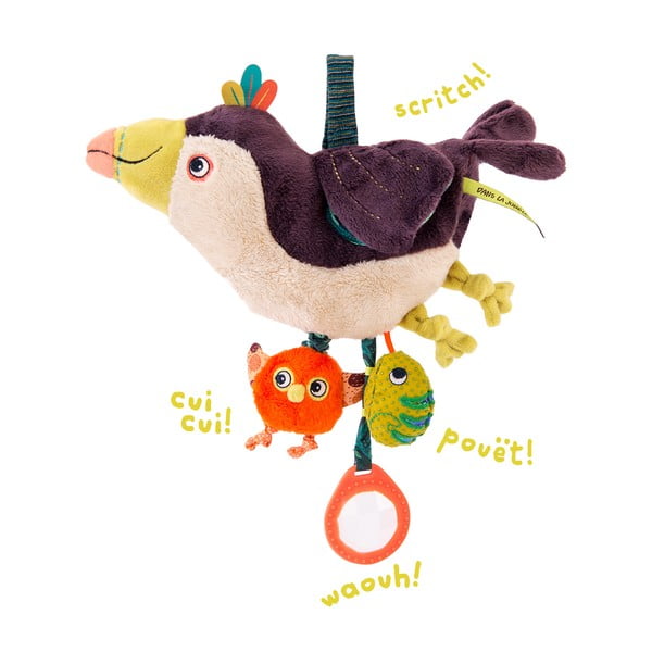 Piekaramā rotaļlieta mazuļiem Pakou – Moulin Roty-image-1