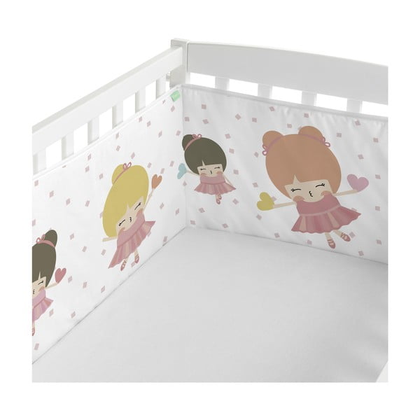 Bērnu gultiņas apmalīte 210 cm Dancing – Mr. Fox-image-2