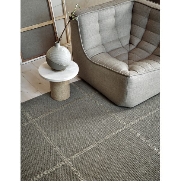 Bēšs iekštelpu un āra celiņa paklājs 70x150 cm Ada Dark Linen – Pappelina-image-2