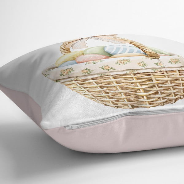 Spilvendrāna ar Lieldienu motīvu 43x43 cm – Mila Home-image-1