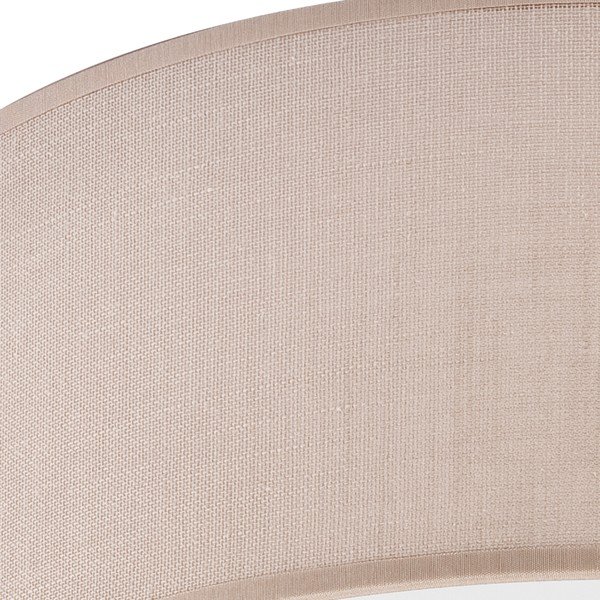 Bēša griestu lampa ar auduma abažūru ø 45 cm Vivian – LAMKUR-image-4